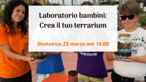 laboratorio bambini crea il tuo terrarium